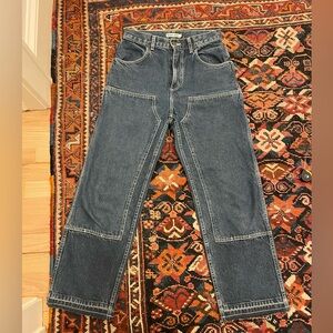 Rudy Jude Tumbled Utility Jeans, size 2
